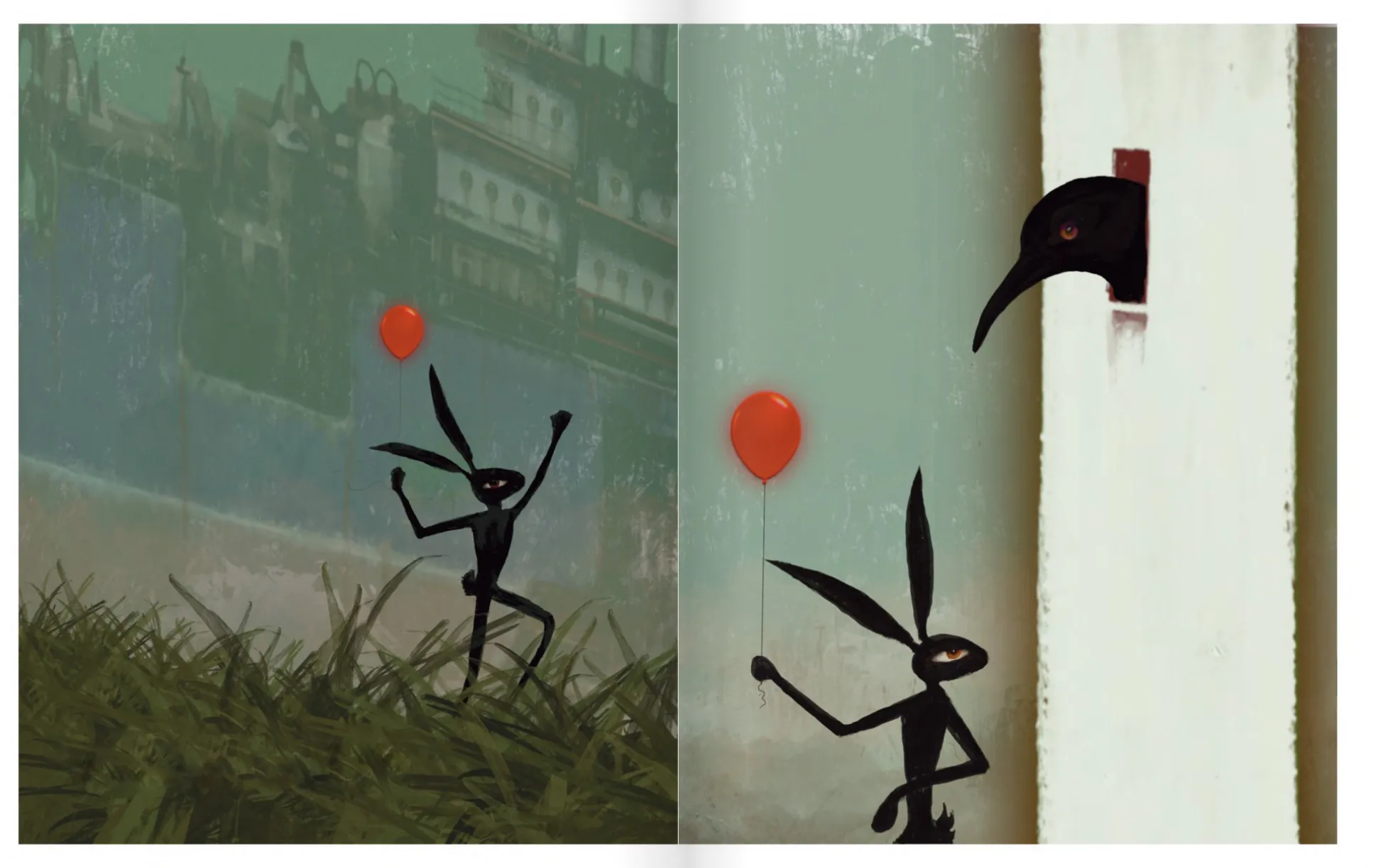 Left to Nowhere inside spread 1